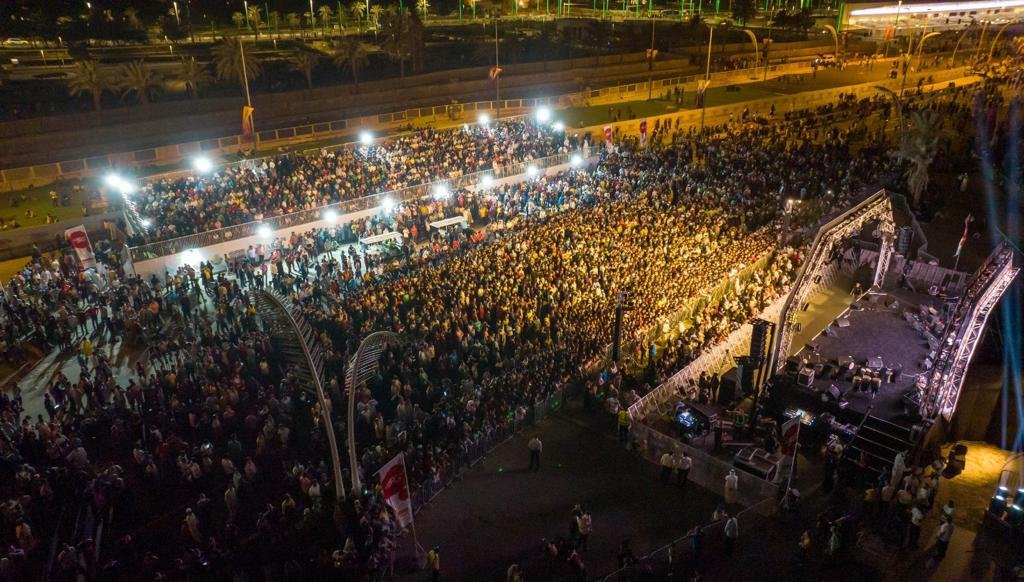 محمود التركي، ناصر الكبيسي وخليفة ضمن مهرجان العيد في قطر