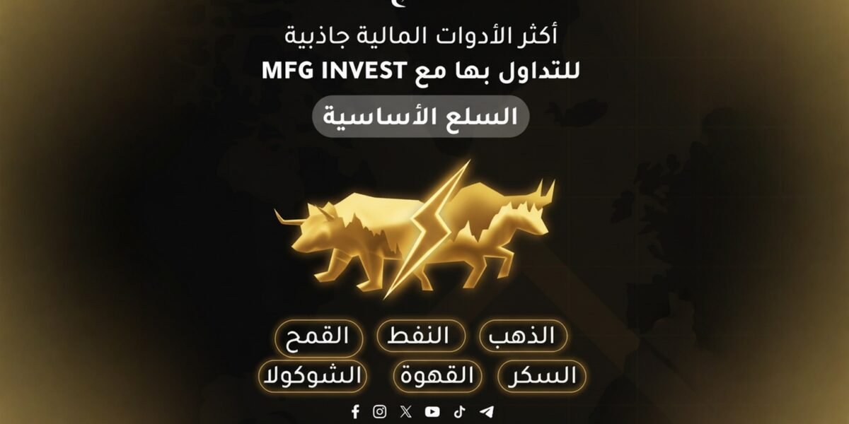 Bitcoin وForex والمؤشرات العالمية ضمن خدمات MFG INVEST